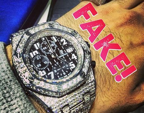 rapper fake watches|fake jewelry rapper.